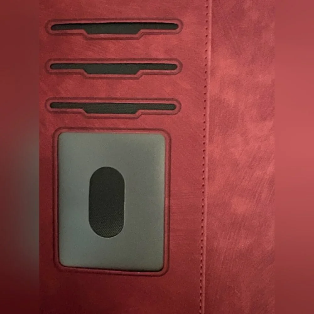 Elegant Tablet Case in Maroon Galaxy A7lite‎